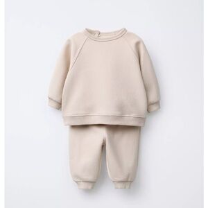 ZARA Baby Sweatshirt and Pants Set 3-6 month